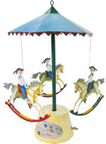 Carrousel - chevaux à bascule